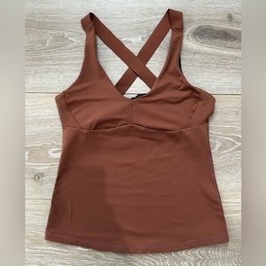 Prana layna bra tank, small, morning glory color